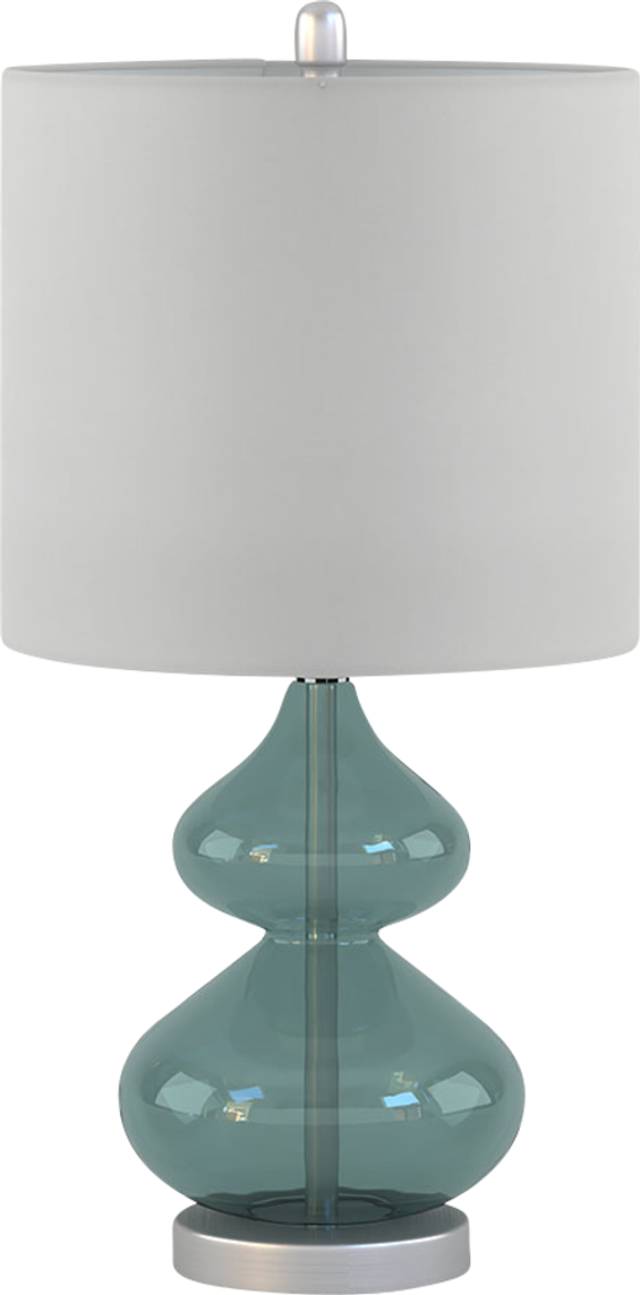 Wetzel Hollow Blue Lamp, Set of 2 - Thumbnail - Image 2