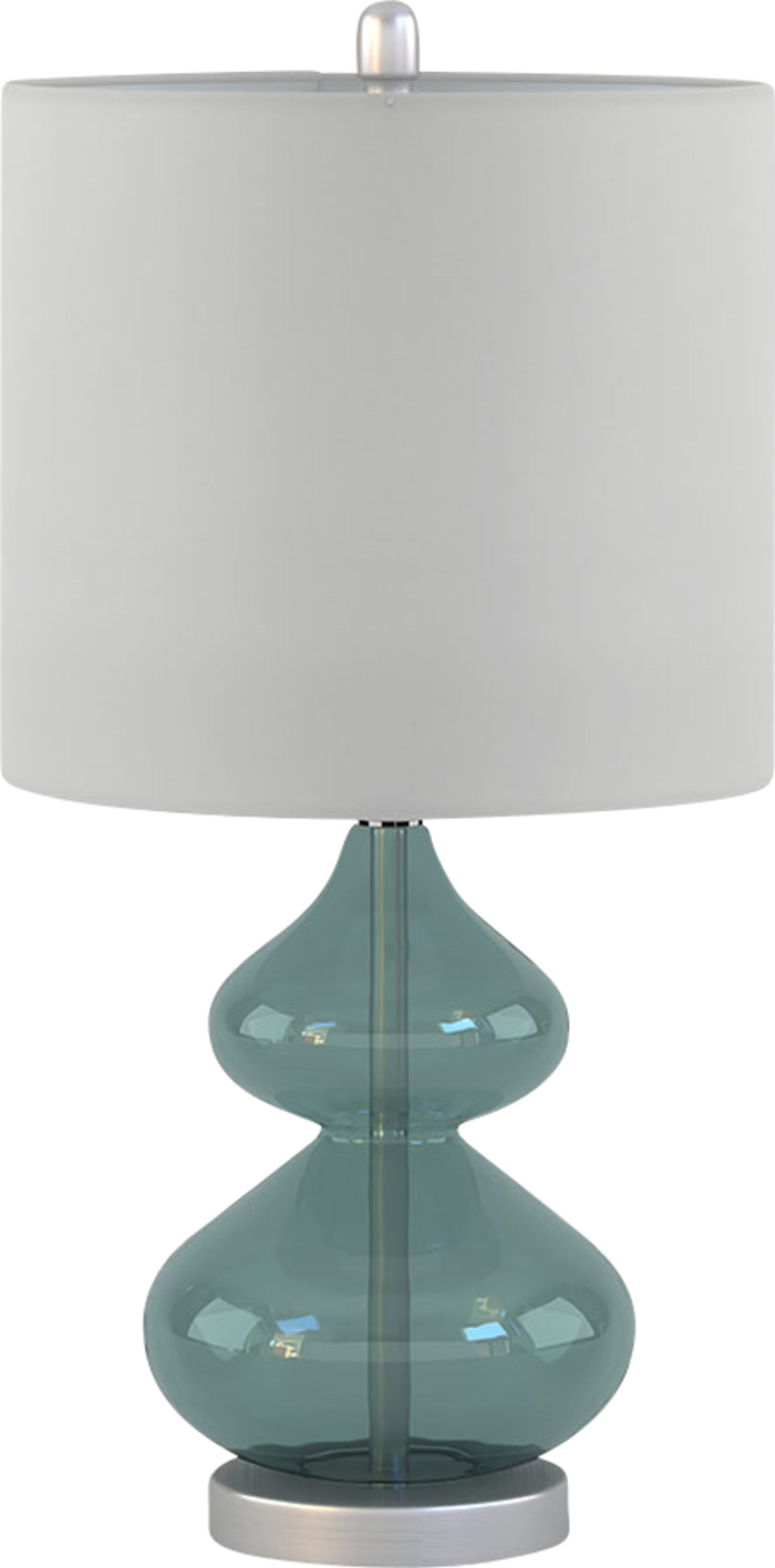 Wetzel Hollow Blue Table Lamps, Set of 2 - Image 2