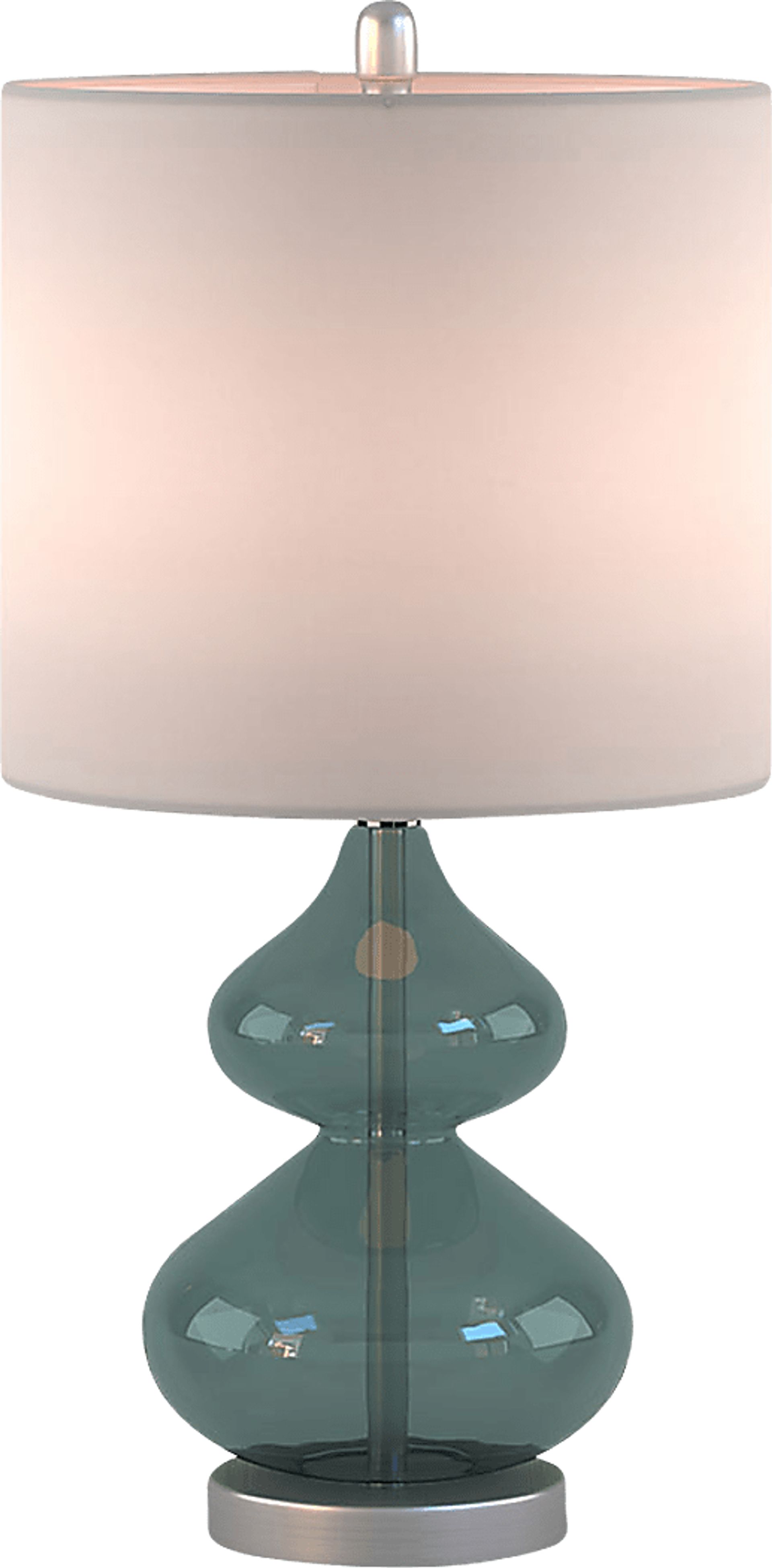 Wetzel Hollow Blue Table Lamps, Set of 2 - Image 3