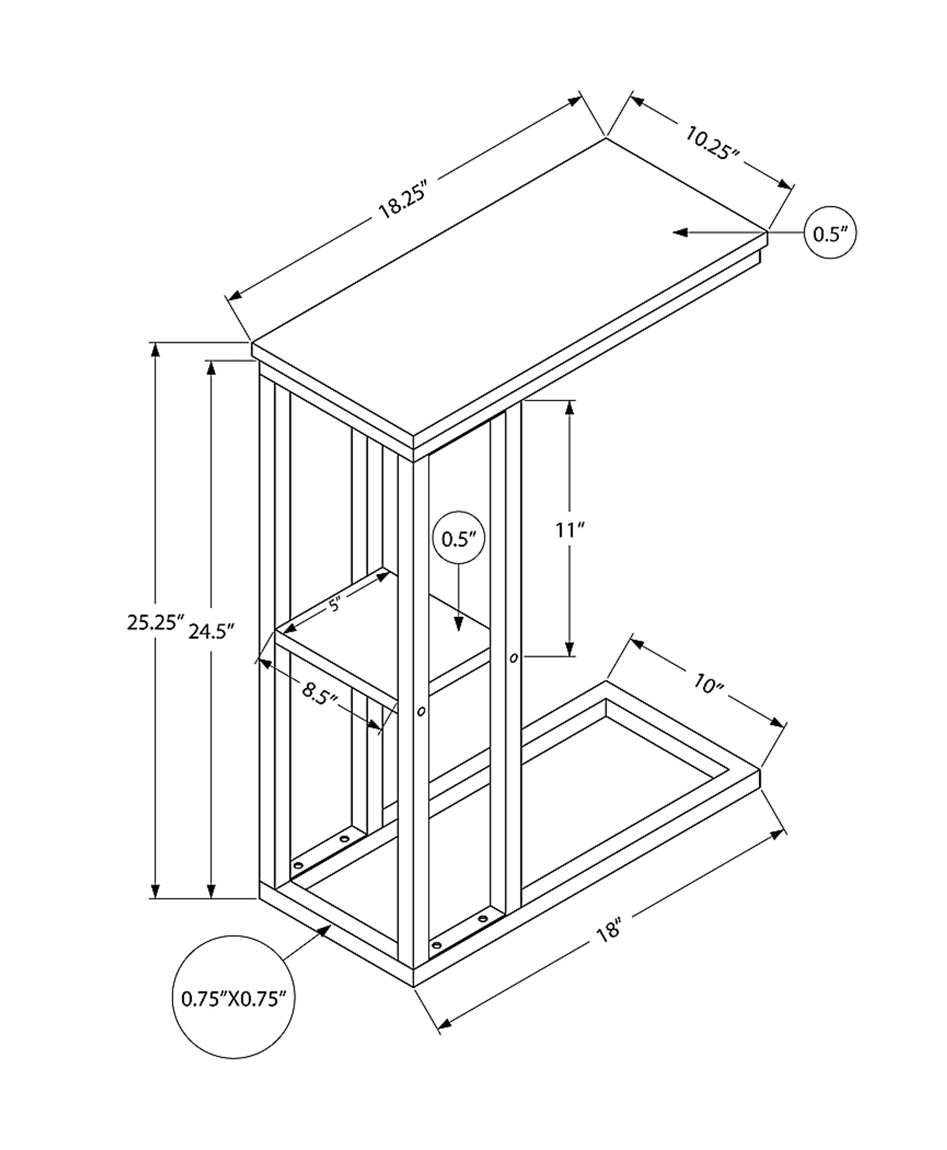 Wewatta Espresso Accent Table - Image 5