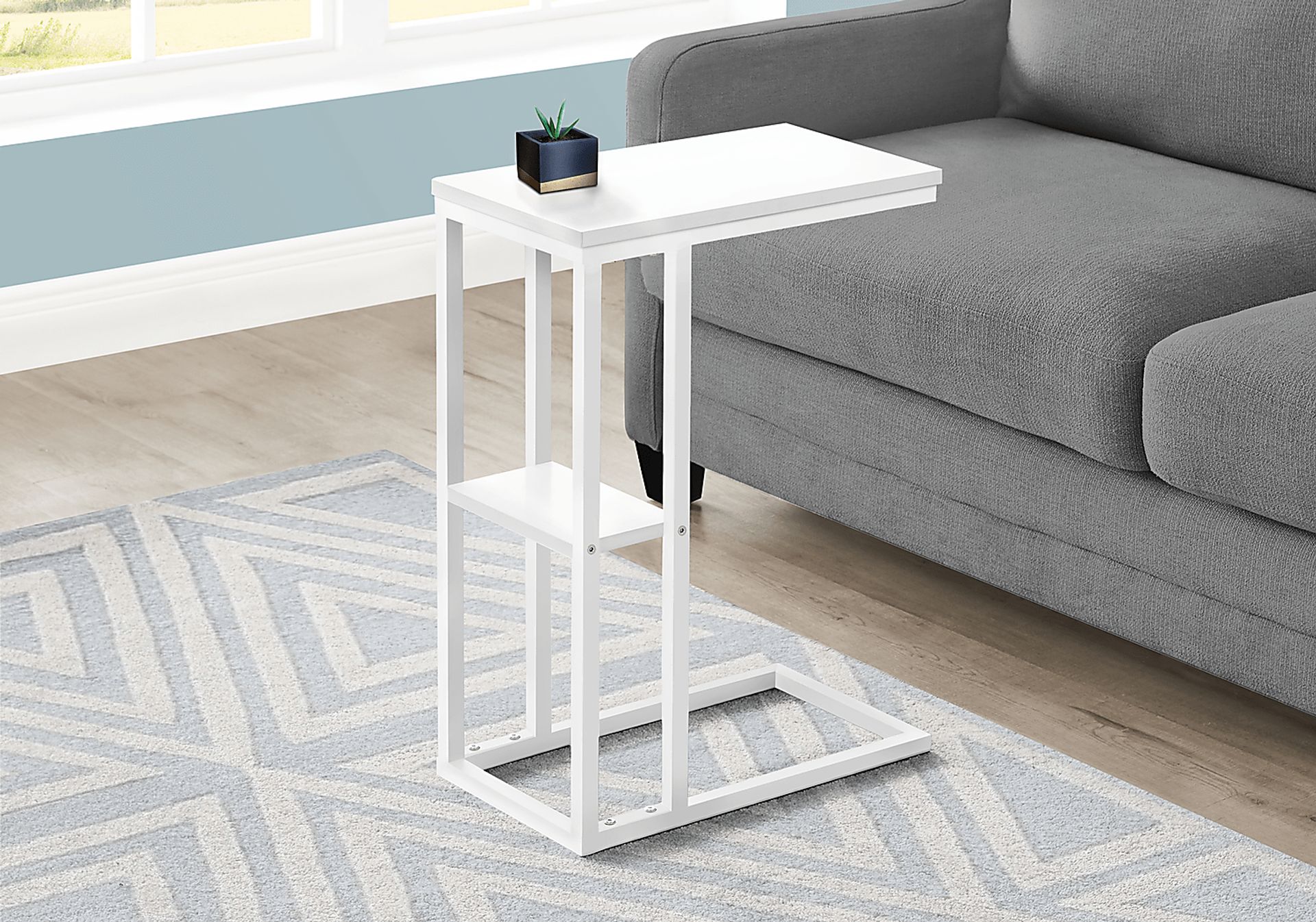 Wewatta White Accent Table - Image 9