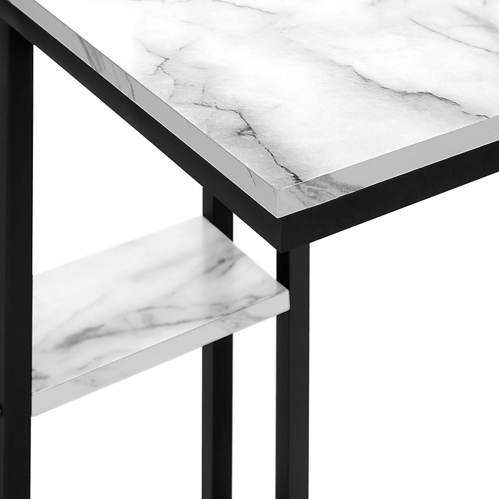 Wewatta White Marble Accent Table - Image 6