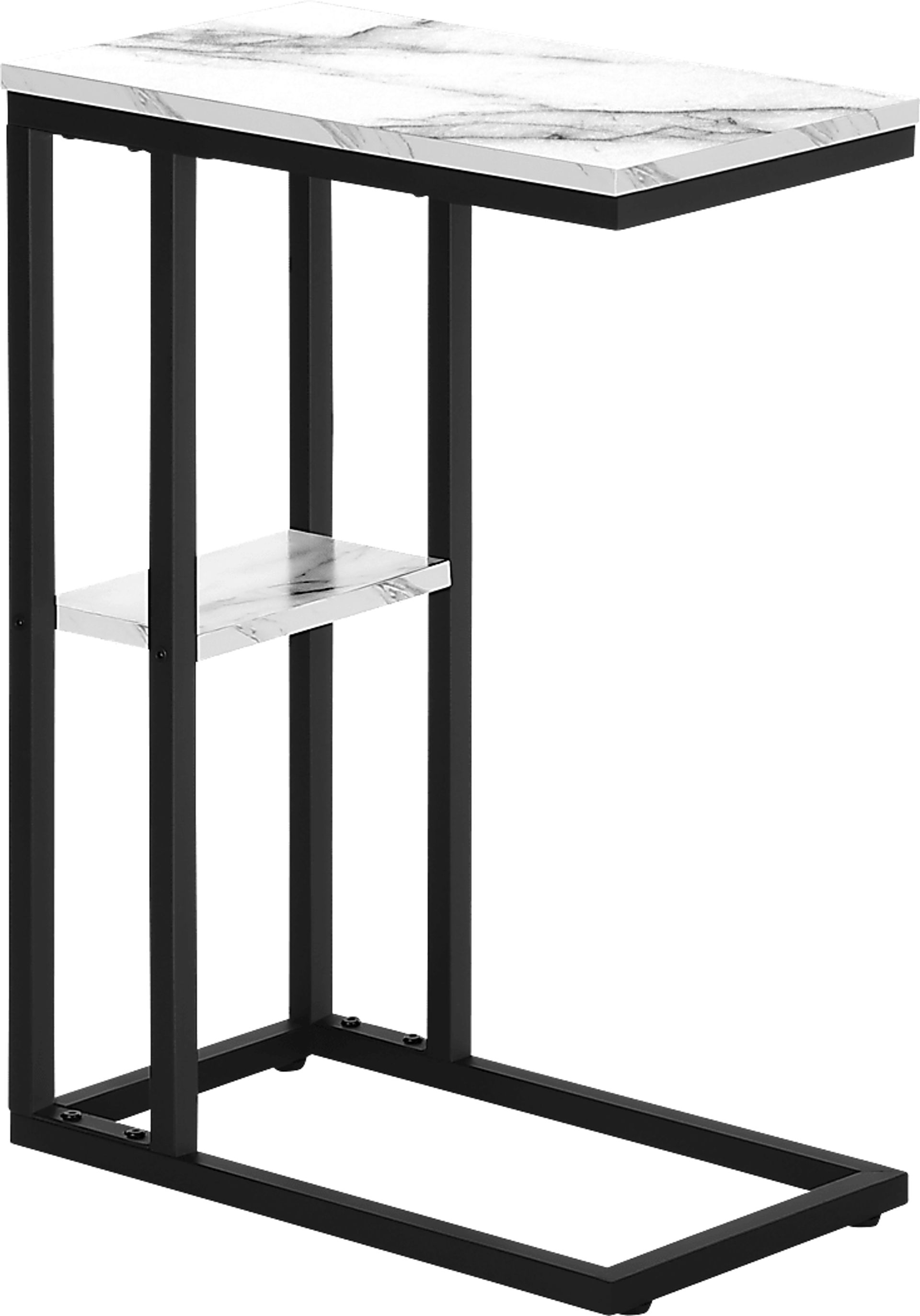 Wewatta White Marble Accent Table - Image 1