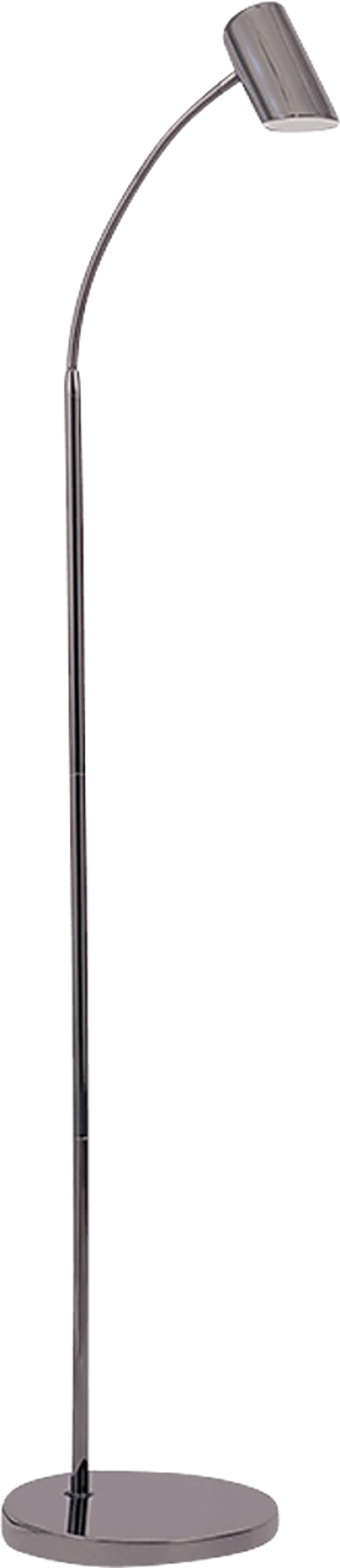 Wexford Edge Silver Floor Lamp - Image 1