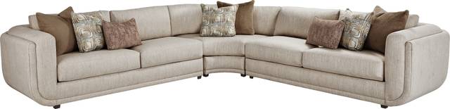 Wexley Beige 3 Pc Sectional - Thumbnail - Image 1