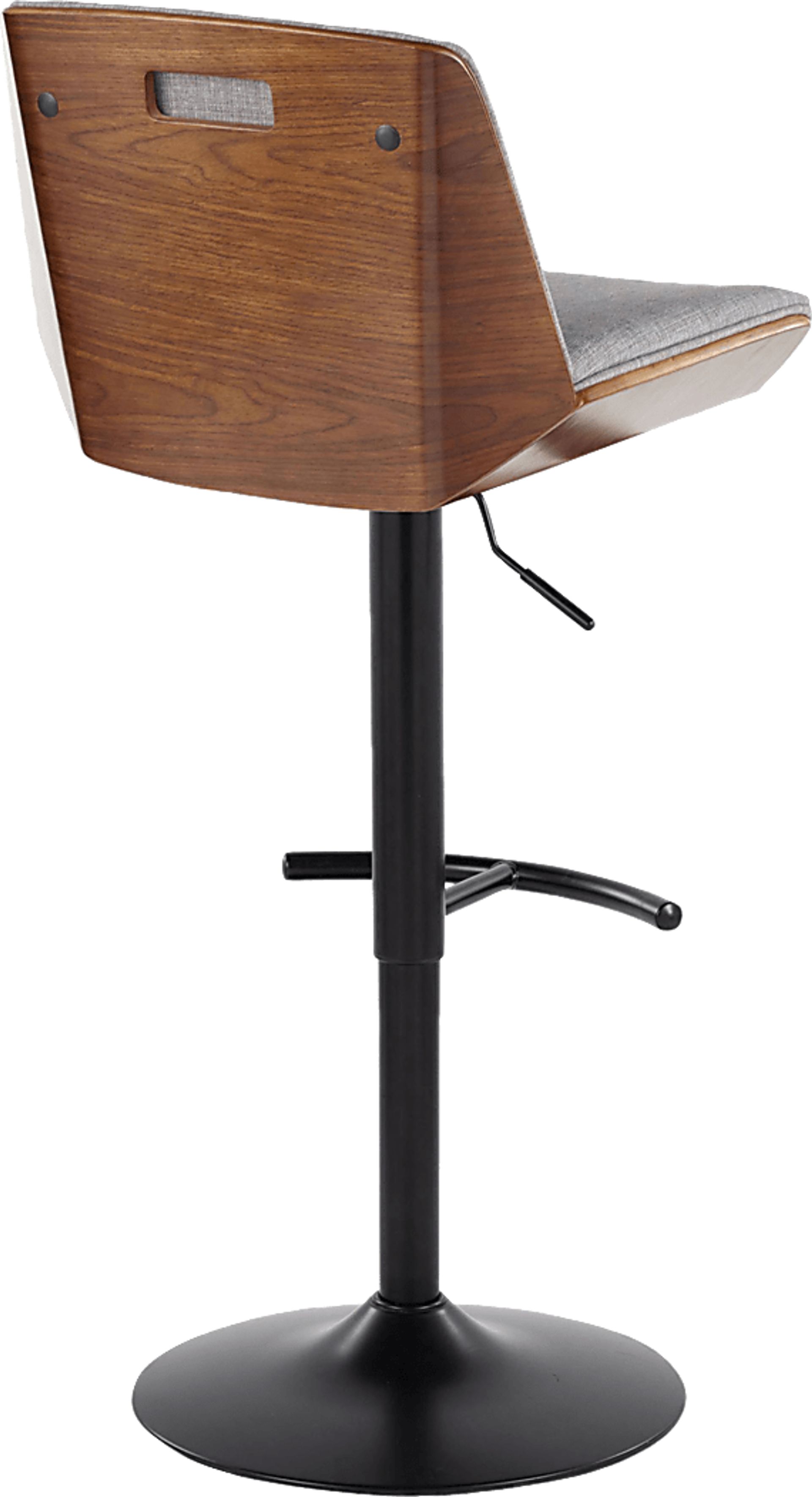 Weymanda IV Gray Adjustable Barstool, Set of 2 - Image 8