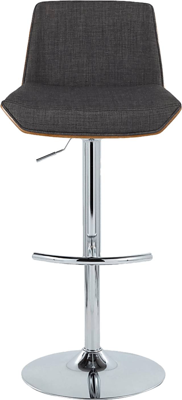 Weymanda V Charcoal Adjustable Barstool, Set of 2 - Thumbnail - Image 5