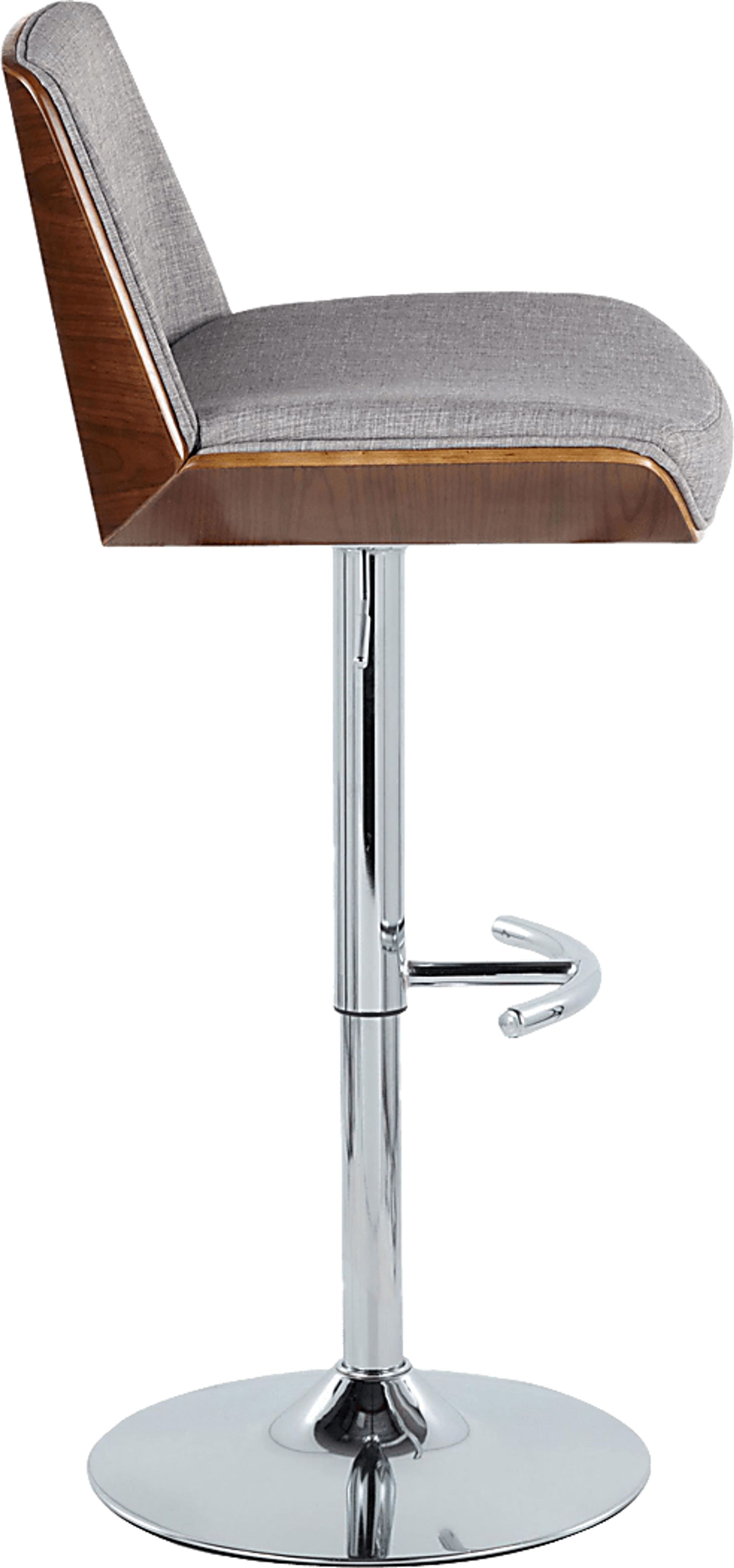 Weymanda V Gray Adjustable Barstool, Set of 2 - Image 6