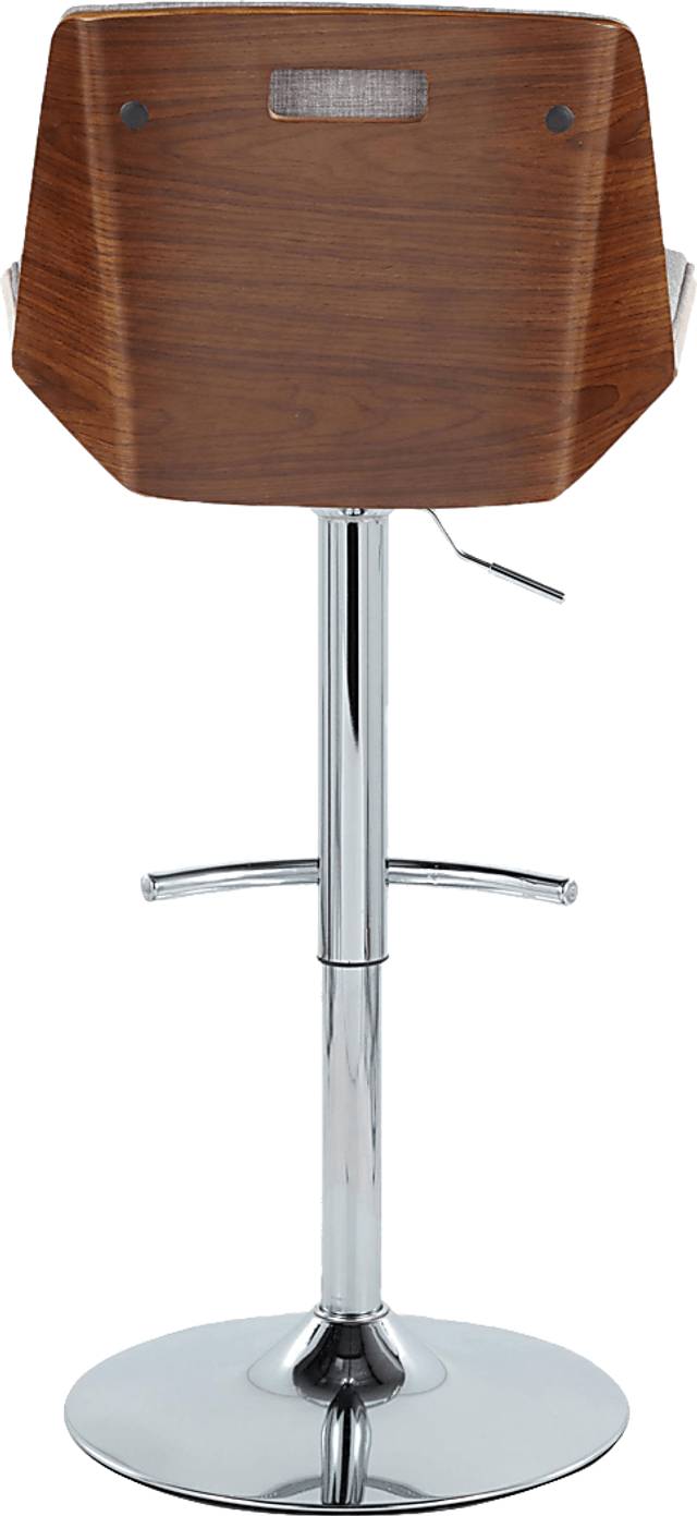 Weymanda V Gray Adjustable Barstool, Set of 2 - Thumbnail - Image 9