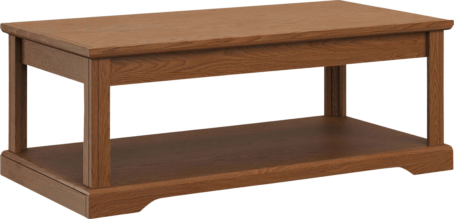 Weyna Brown Coffee Table - Image 1