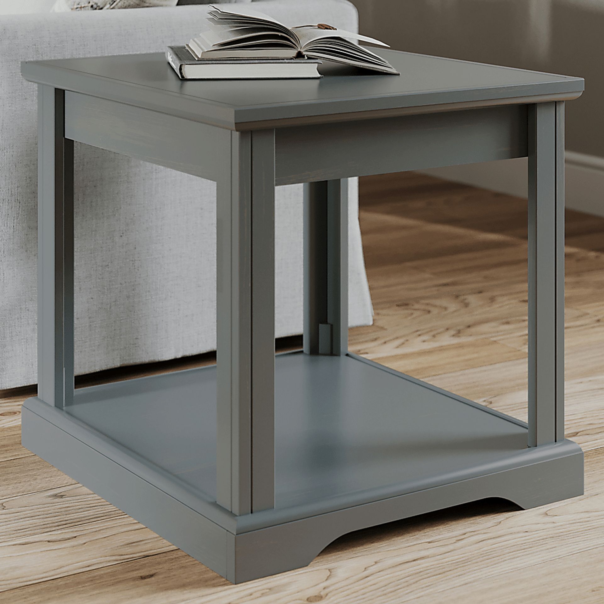 Weyna Gray End Table - Image 2