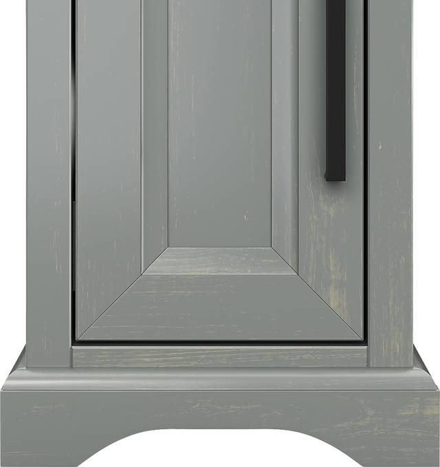 Weyna Gray Nightstand - Thumbnail - Image 4