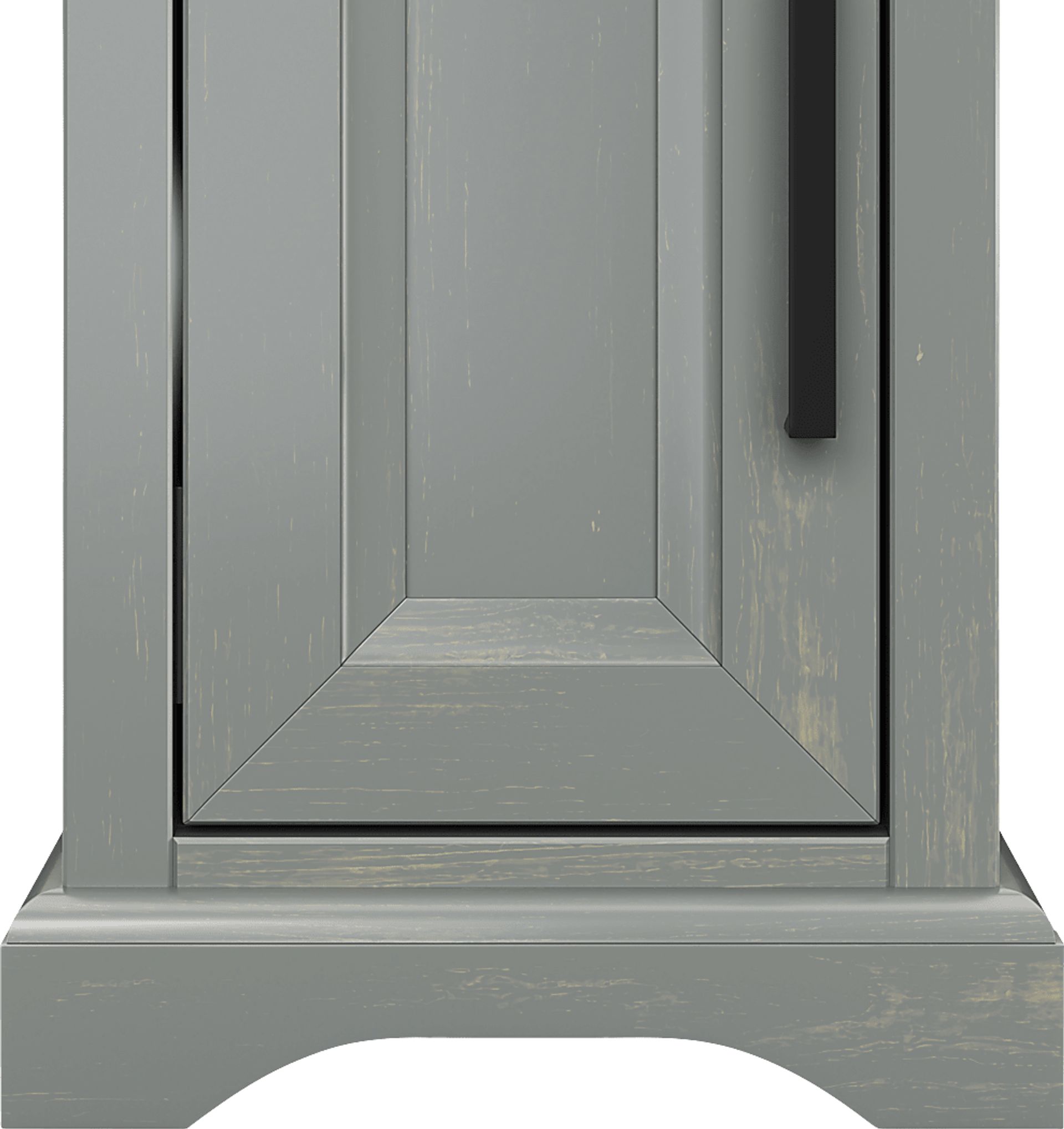 Weyna Gray Nightstand - Image 4