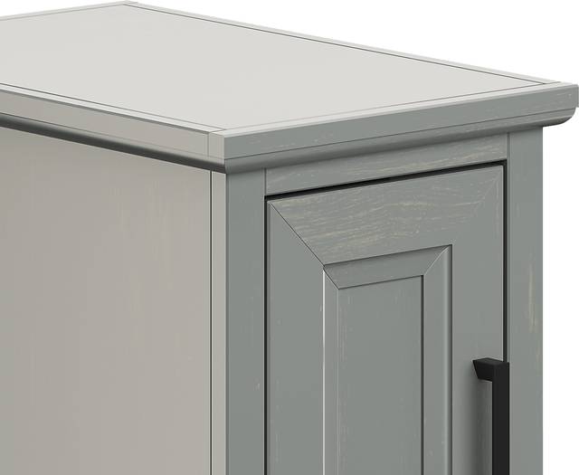 Weyna Gray Nightstand - Thumbnail - Image 5