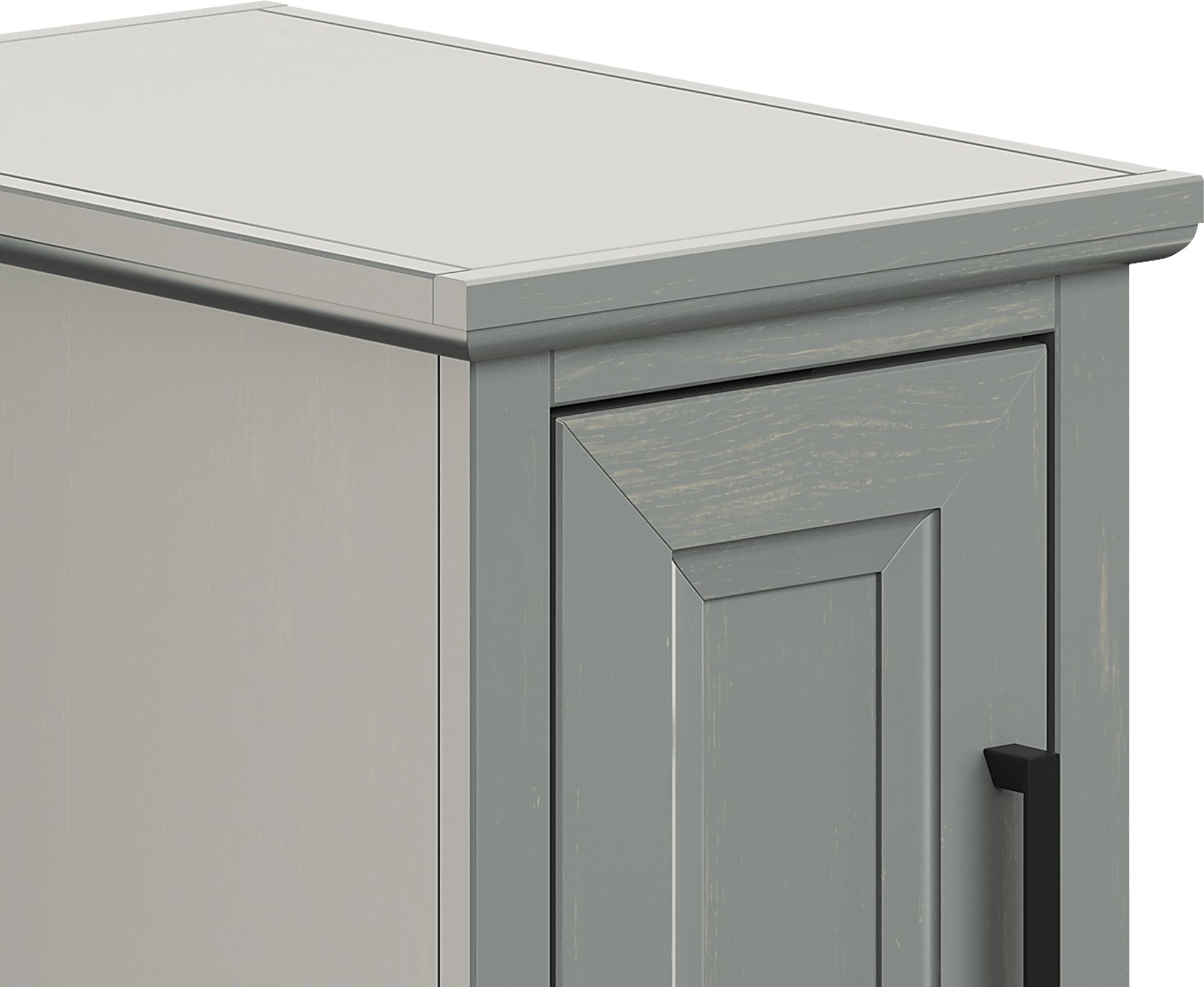 Weyna Gray Nightstand - Image 5