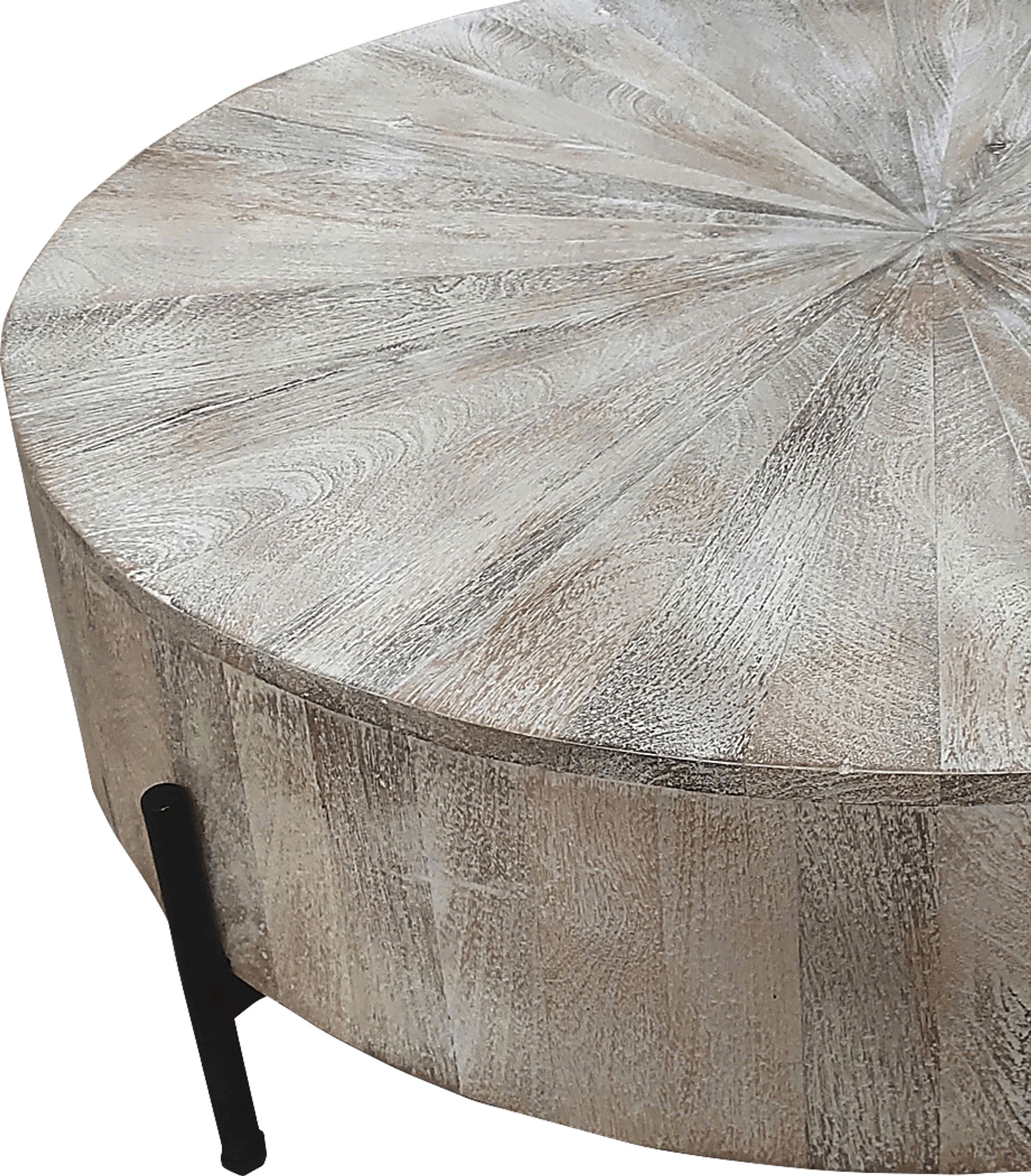 Wezani Weathered/Black Cocktail Table - Image 8