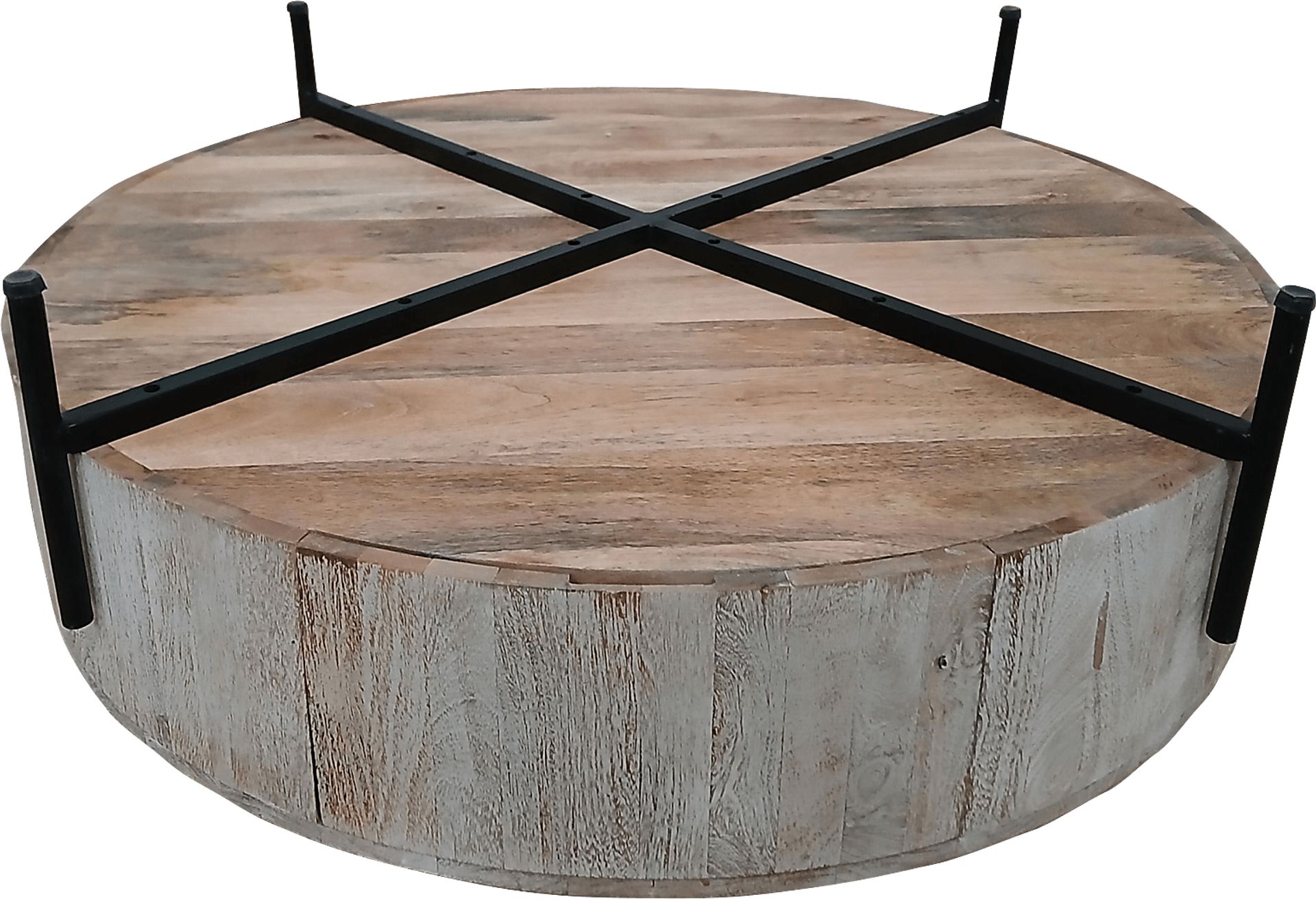 Wezani Weathered/Black Cocktail Table - Image 9
