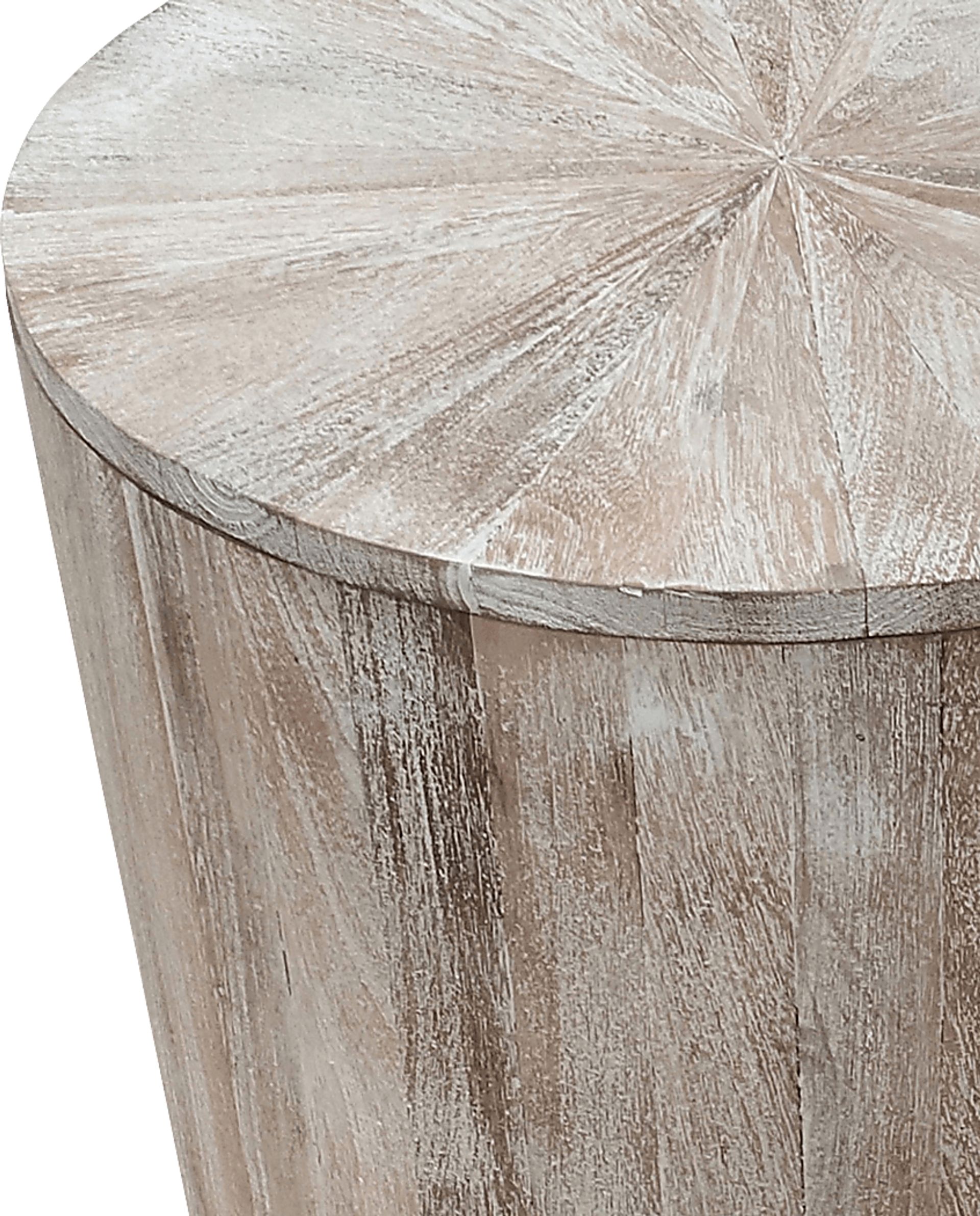 Wezani Weathered/Black End Table - Image 5
