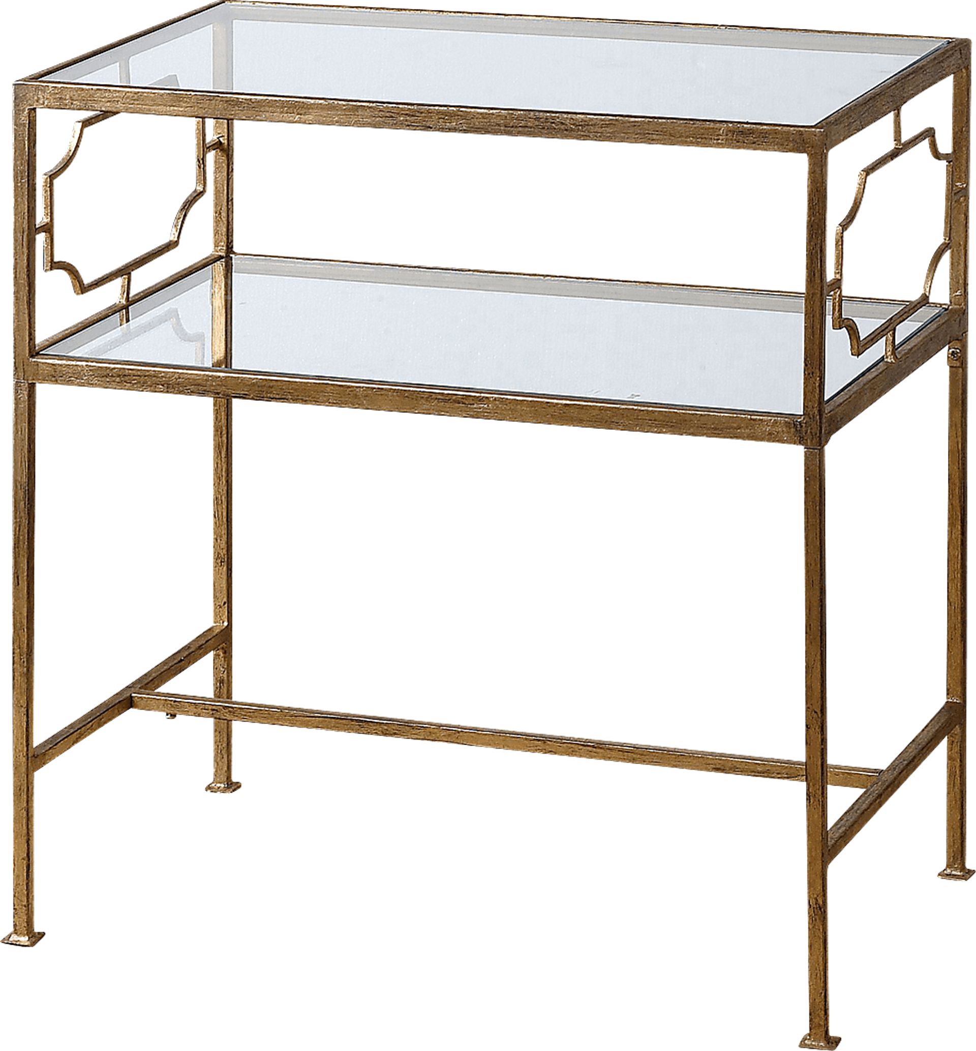Wharfside Gold Side Table - Image 1