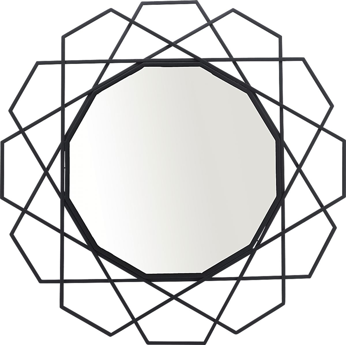 Wheatcroft Black Black,Colors Mirror | Rooms to Go