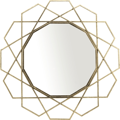 Wheatcroft Gold Mirror