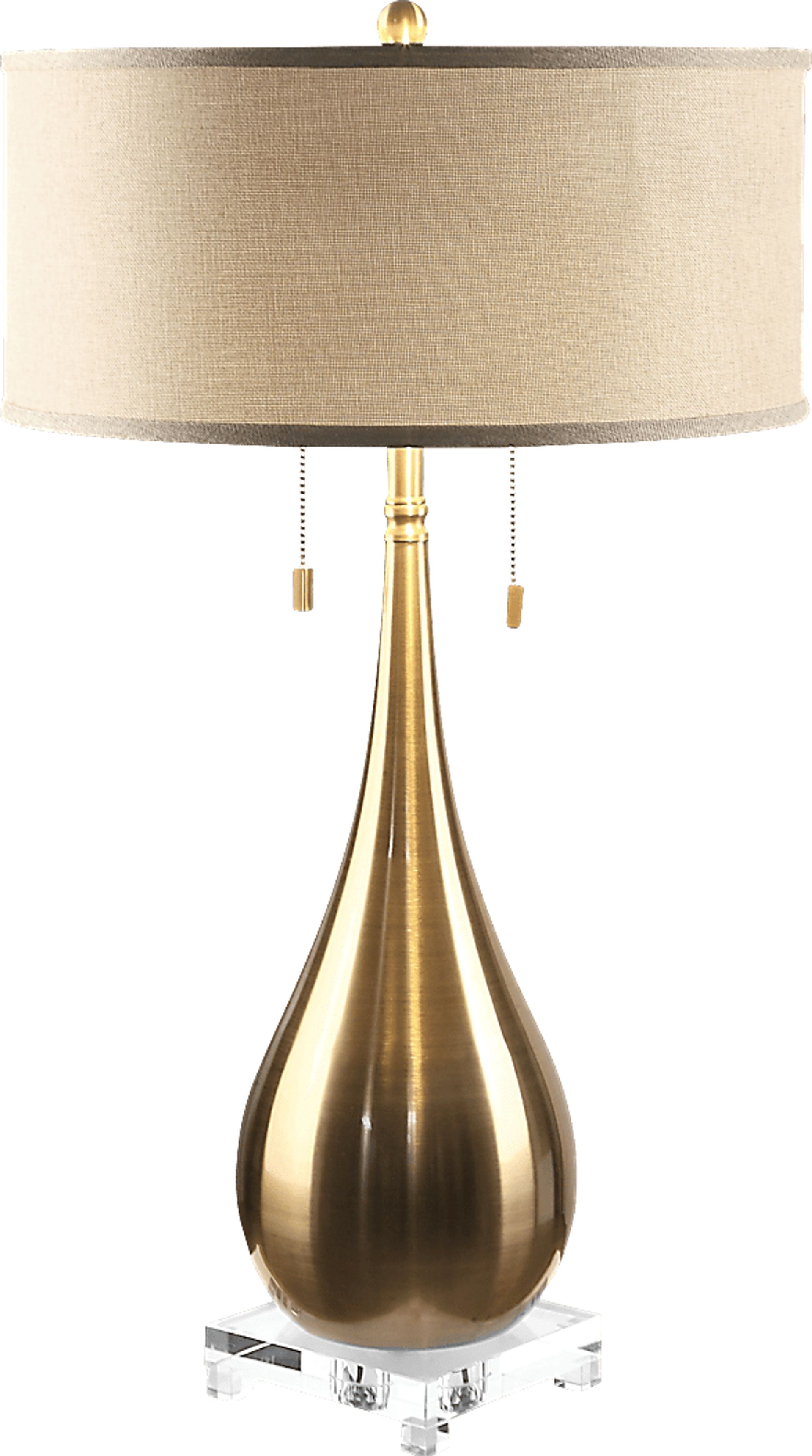 Wheatfield Brass Lamp - Image 1
