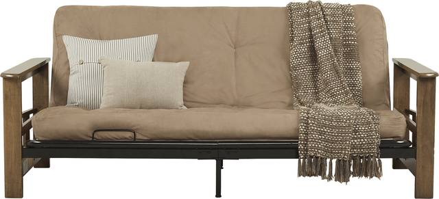 Kids Wheaton Walnut Futon - Thumbnail - Image 2