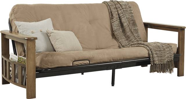 Kids Wheaton Walnut Futon - Thumbnail - Image 1