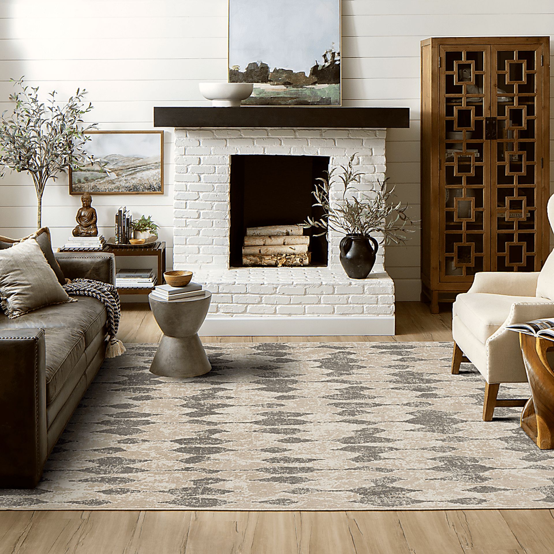 Wheatwillow Silver 5'3 x 7'10 Rug - Image 2