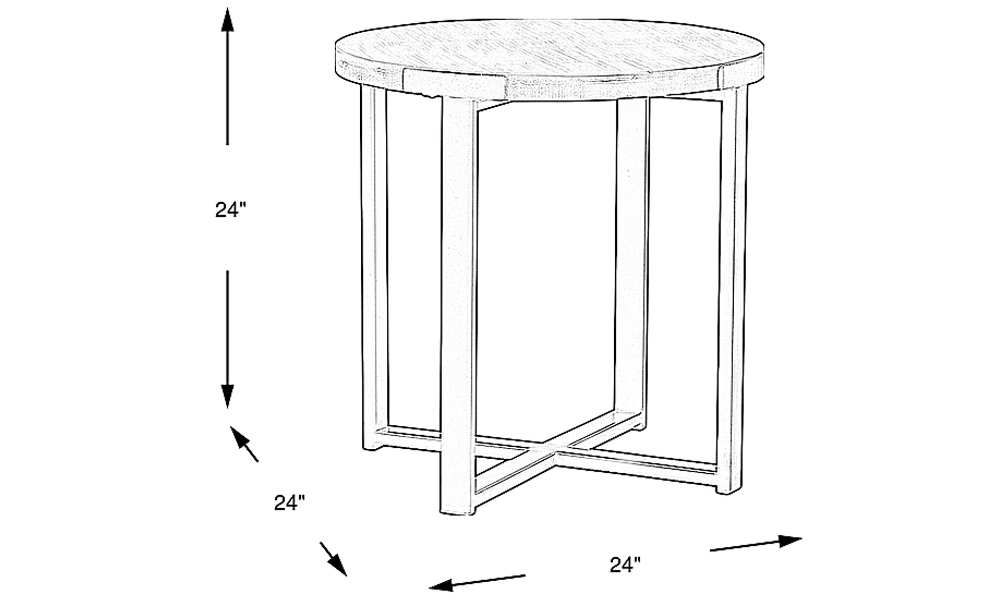 Dimension Image. Please refer to the Dimension Tab on this page for dimension details.