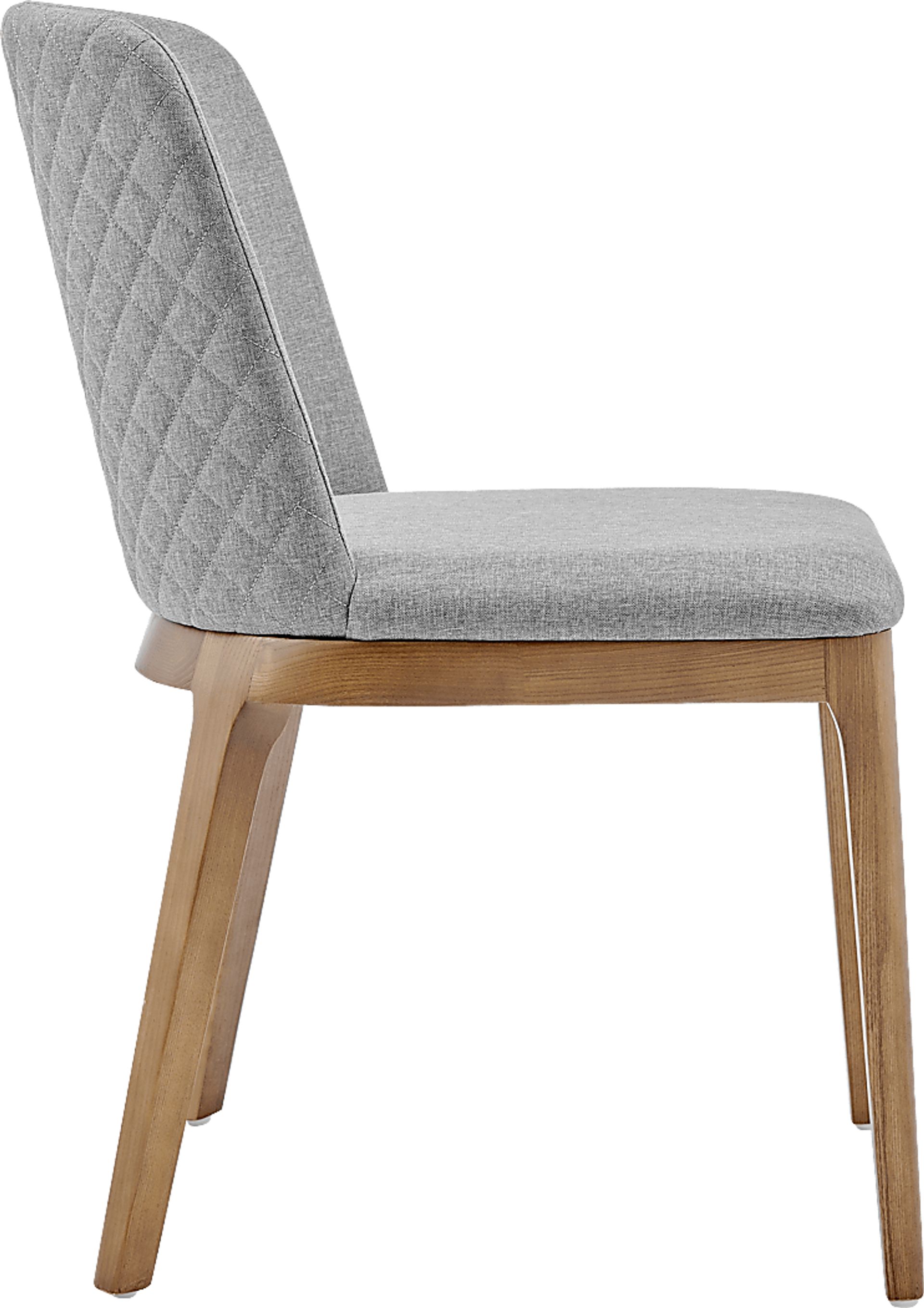 Whelon Light Gray Dining Chair, Set of 2 - Image 4