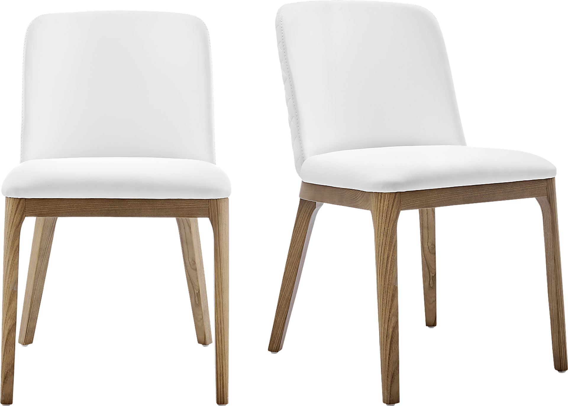 Whelon White Dining Chair, Set of 2 - Image 1