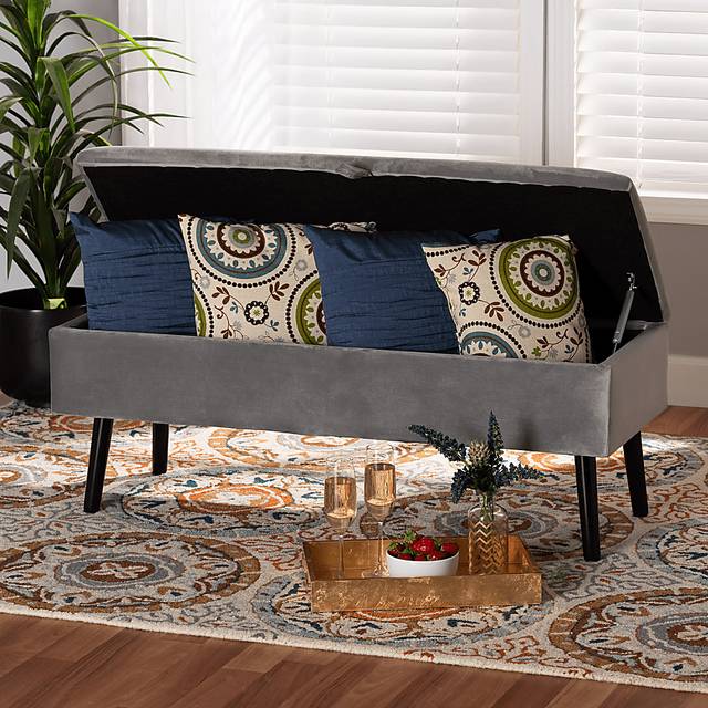 Whimbrel Gray Accent Bench - Thumbnail - Image 7