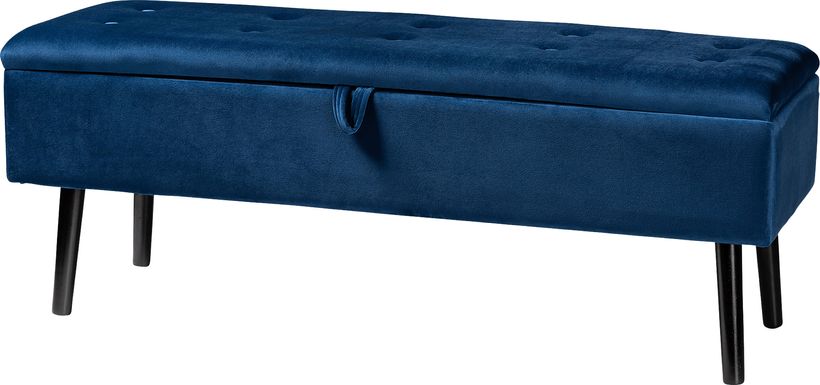 Whimbrel Navy Accent Bench