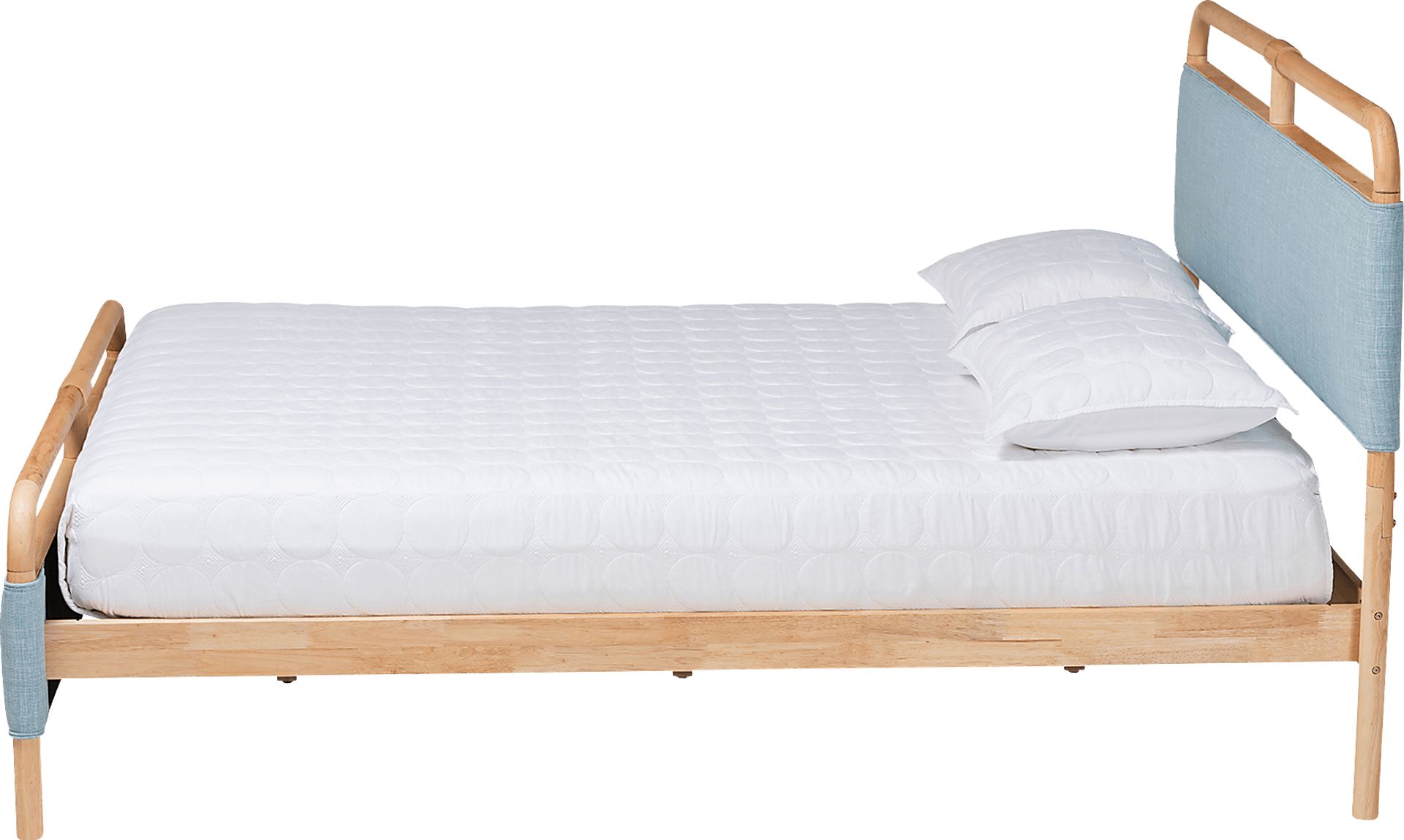 Whipporwill Blue Queen Bed - Image 3