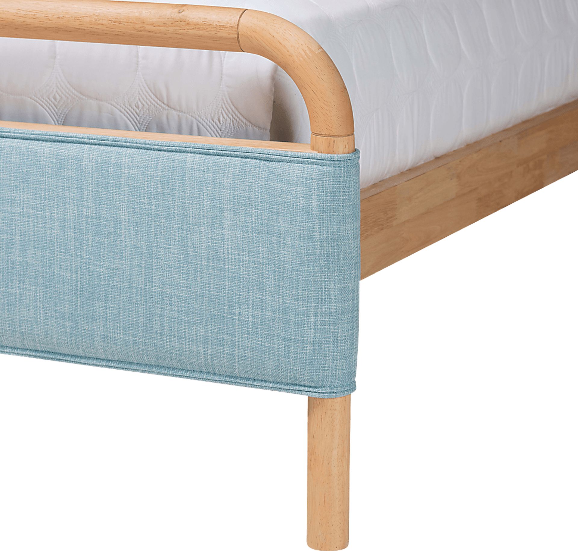 Whipporwill Blue Queen Bed - Image 6