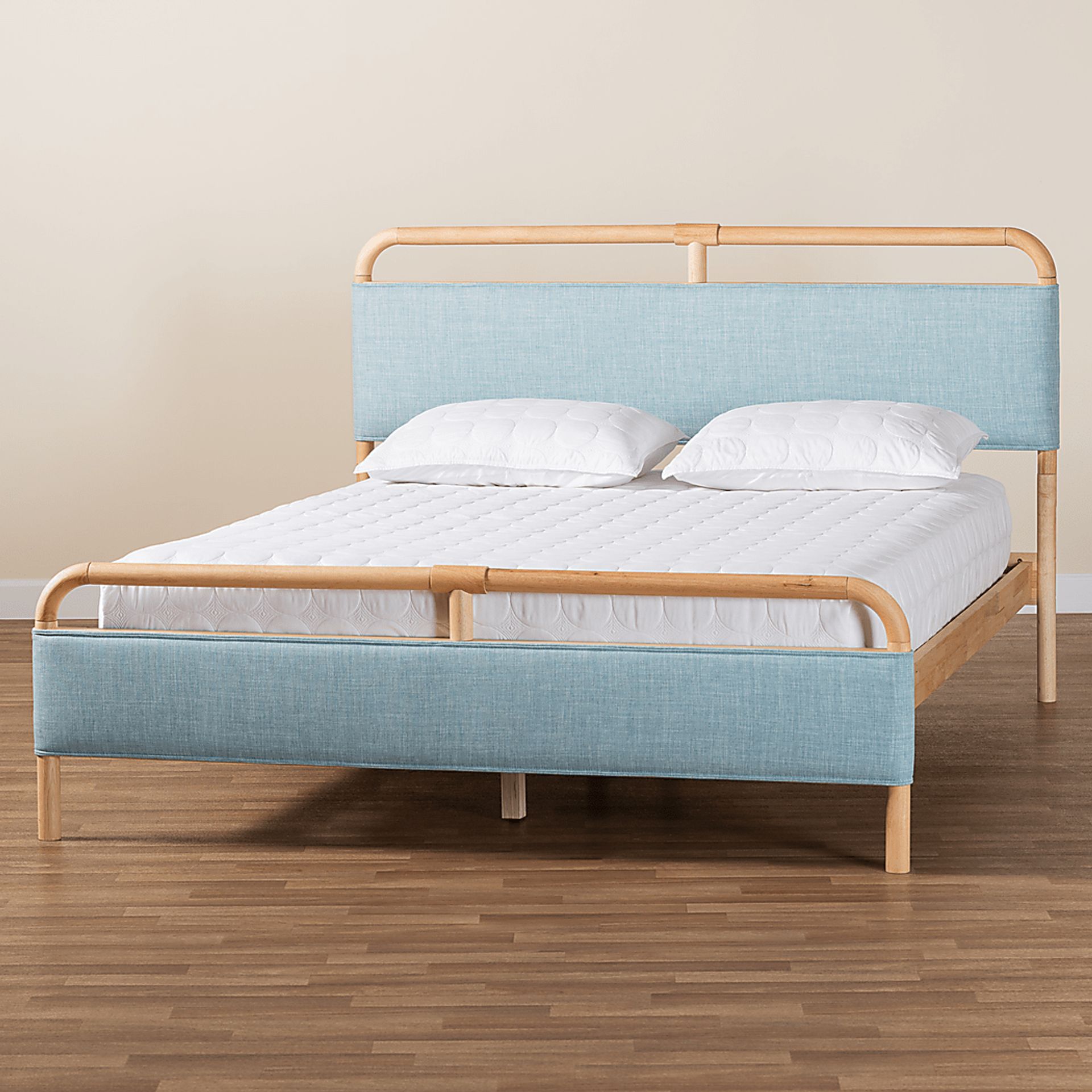 Whipporwill Blue Queen Bed - Image 8