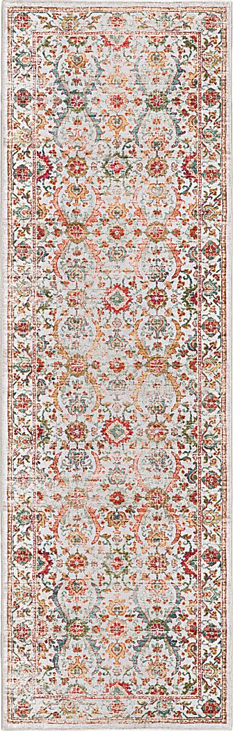 Whirlaw Beige 2' x 12' Rug