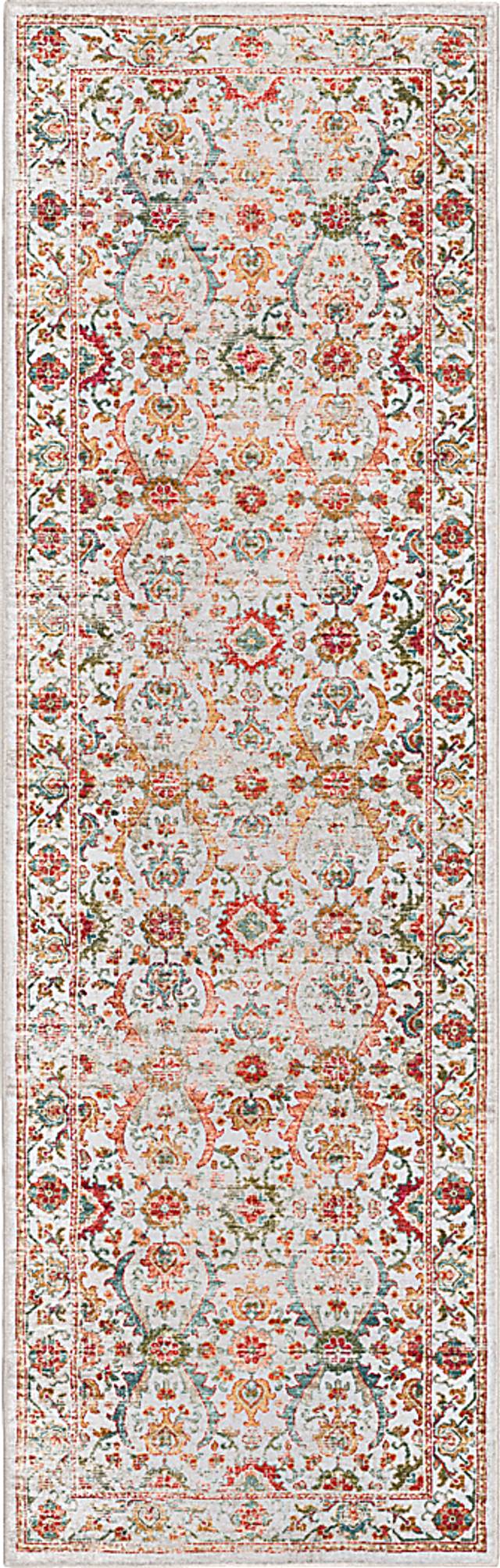 Whirlaw Beige 2' x 12' Rug - Thumbnail - Image 1