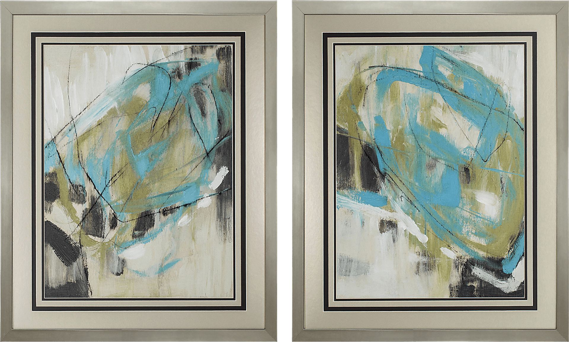 Whirling Set of 2 Artwork - Image 1