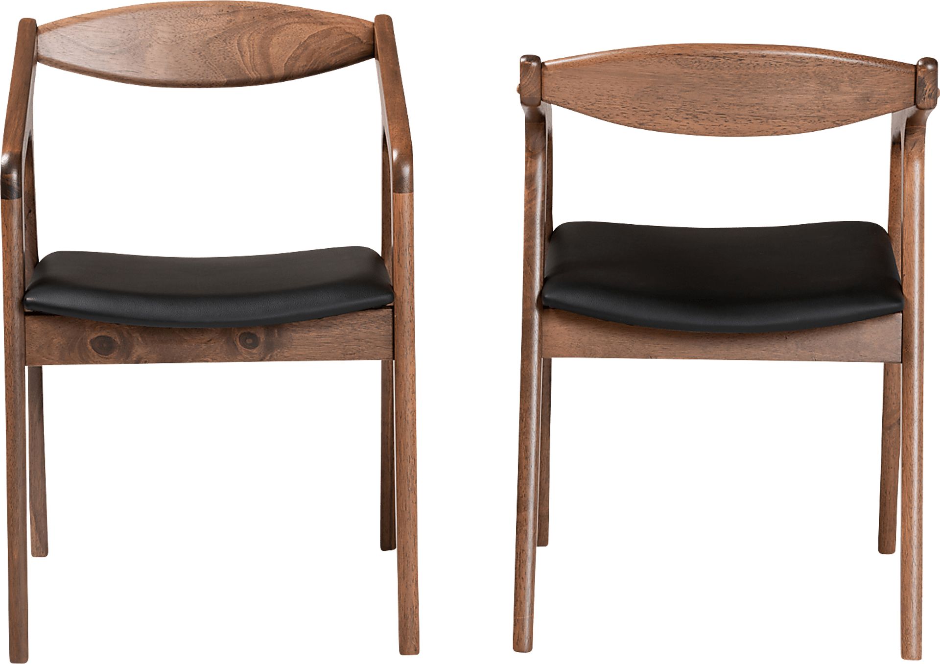 Whirtwell Black Arm Chair, Set of 2 - Image 2