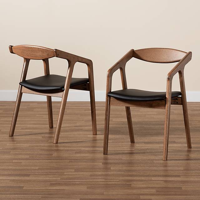 Whirtwell Black Arm Chair, Set of 2 - Thumbnail - Image 8