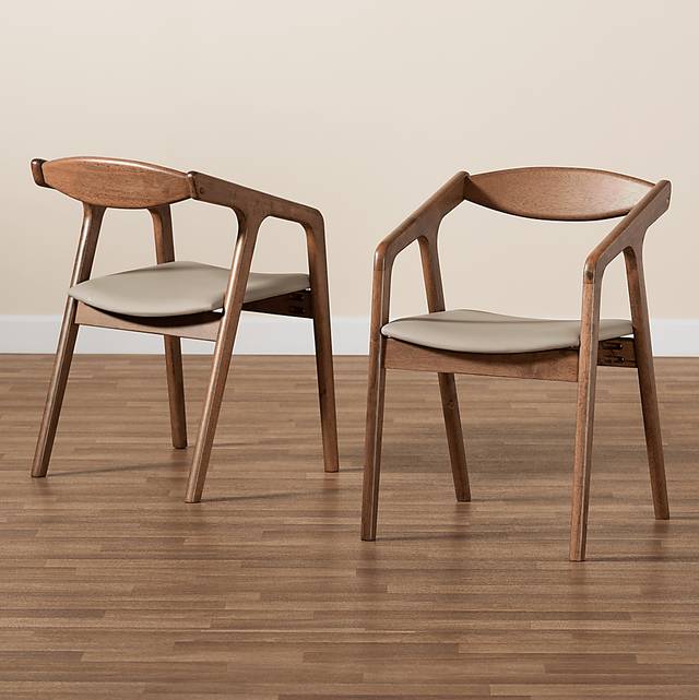Whirtwell Brown Arm Chair, Set of 2 - Thumbnail - Image 8