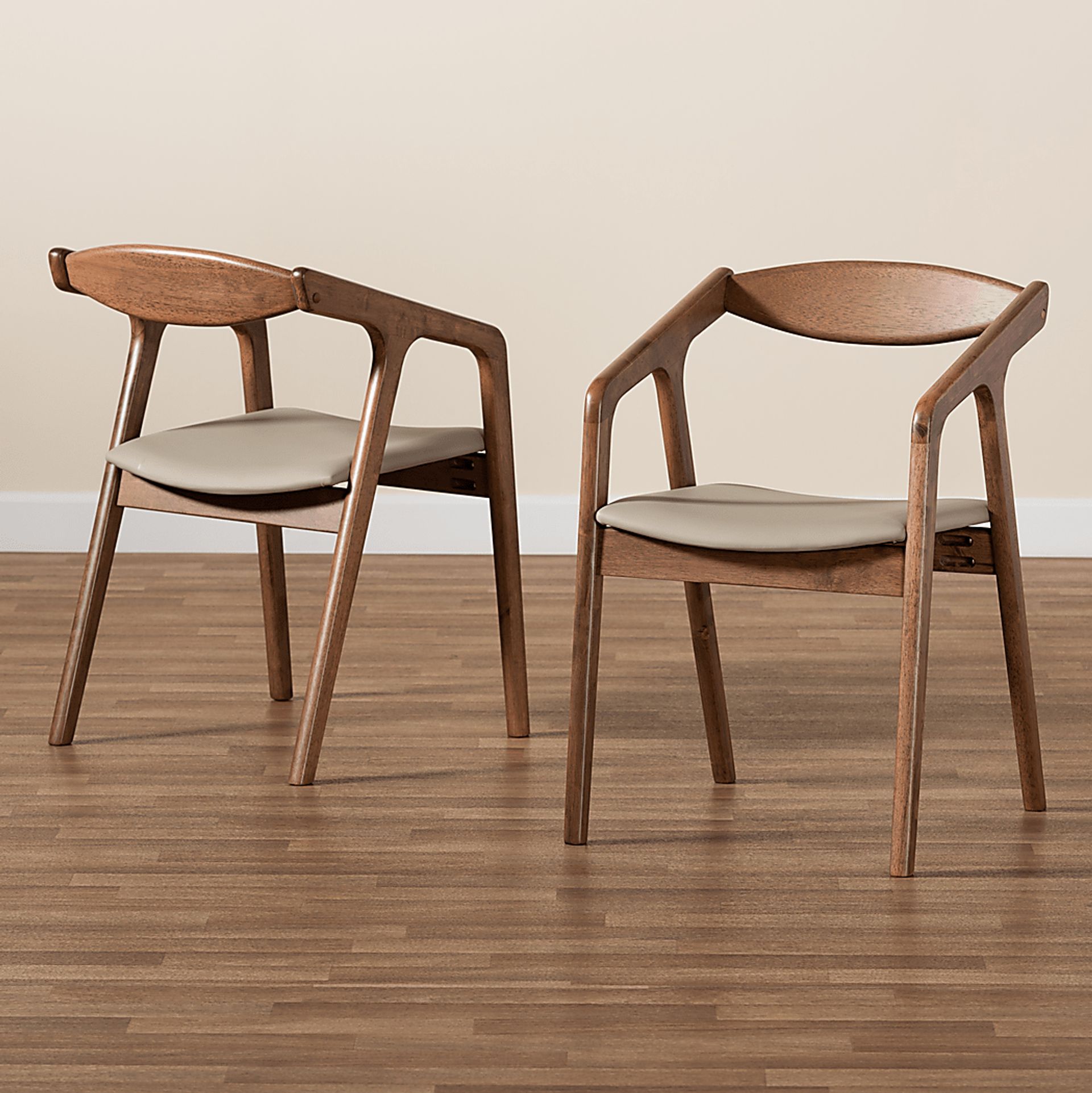 Whirtwell Brown Arm Chair, Set of 2 - Image 8