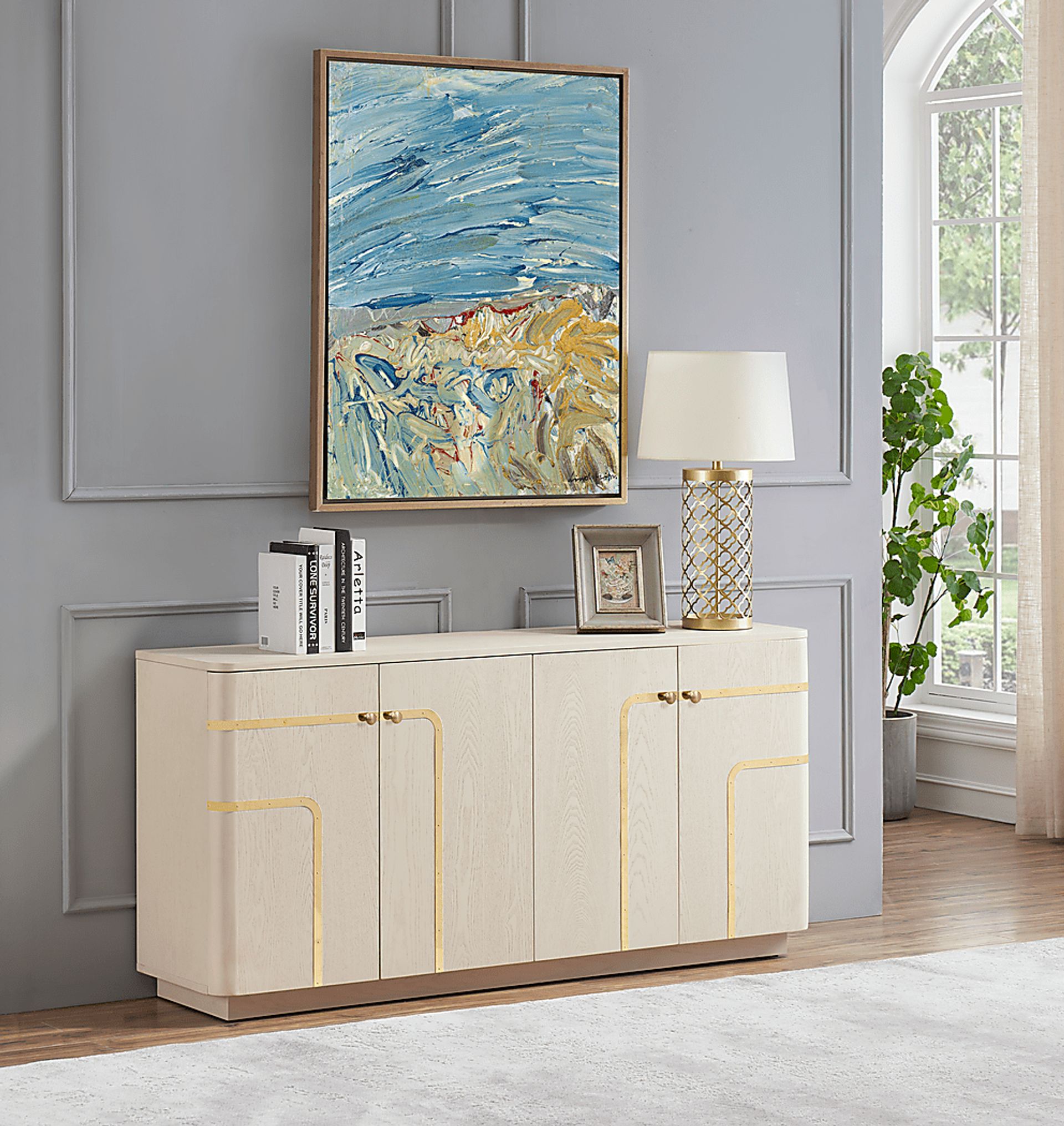 Whisnant Cream Credenza - Image 2