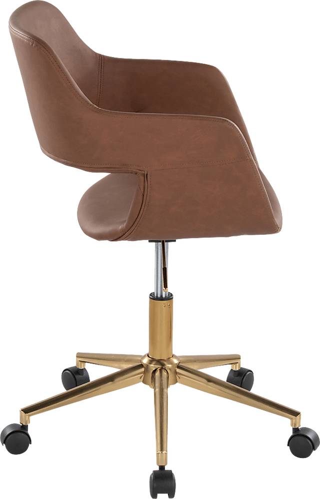 Whisp I Brown Desk Chair - Thumbnail - Image 4