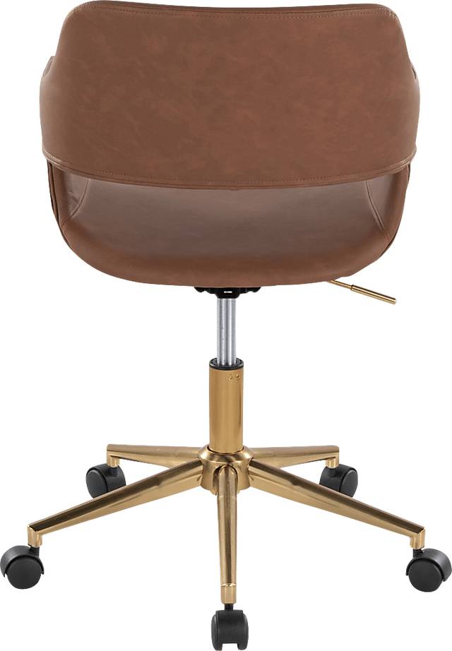 Whisp I Brown Desk Chair - Thumbnail - Image 6