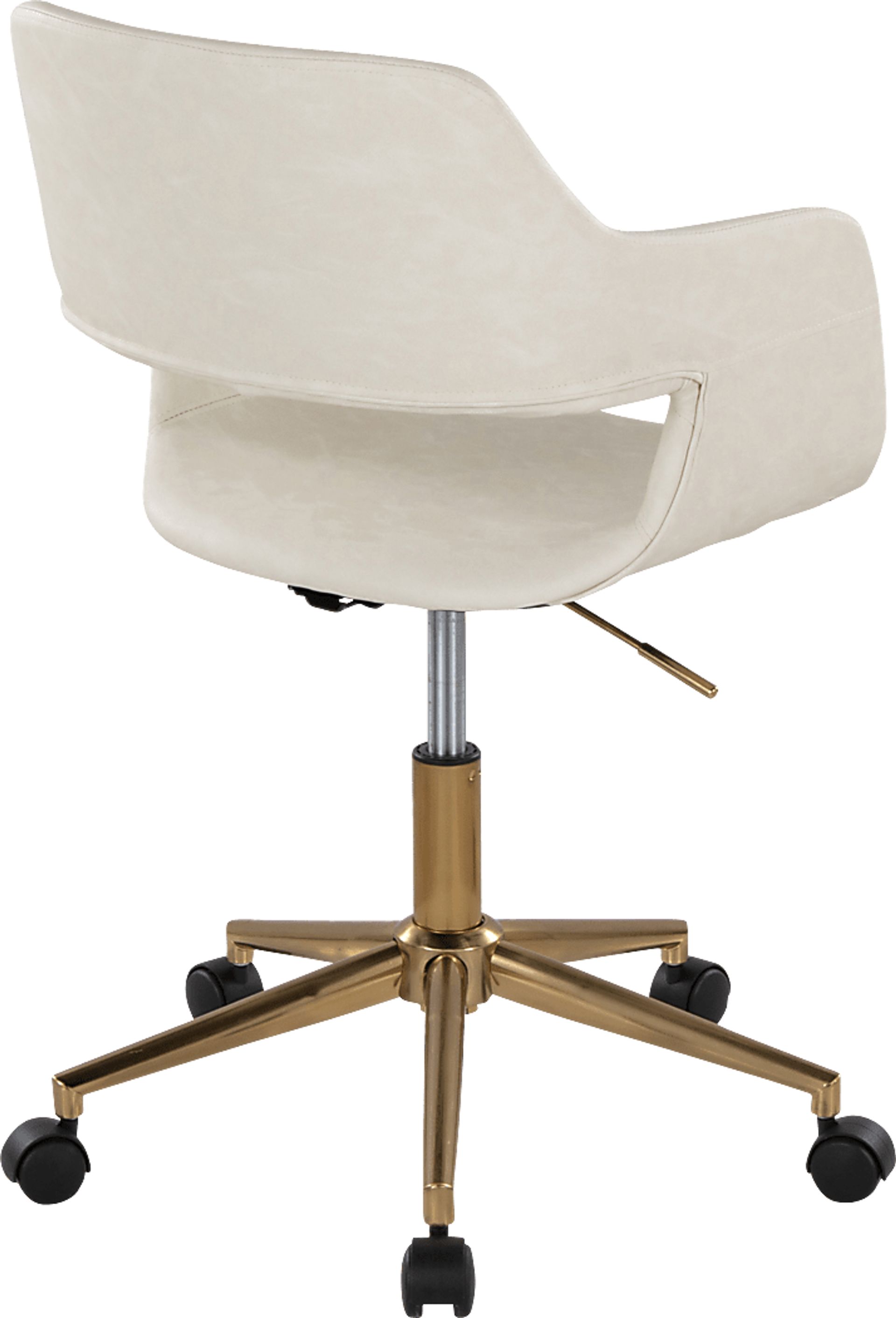 Whisp I Cream Desk Chair - Image 6