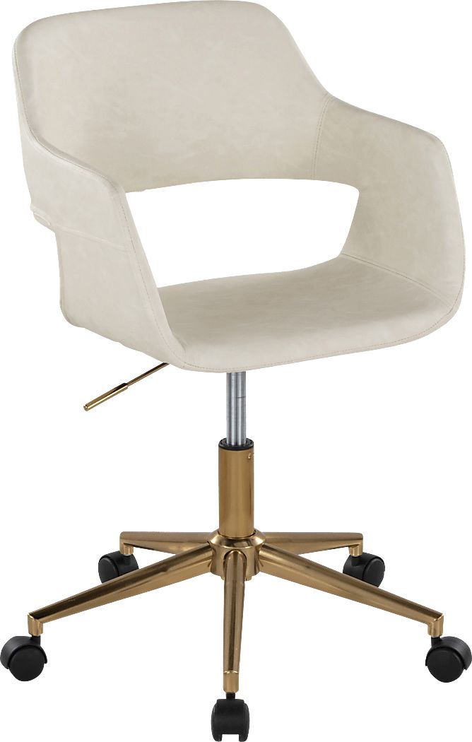 Whisp I Cream Desk Chair