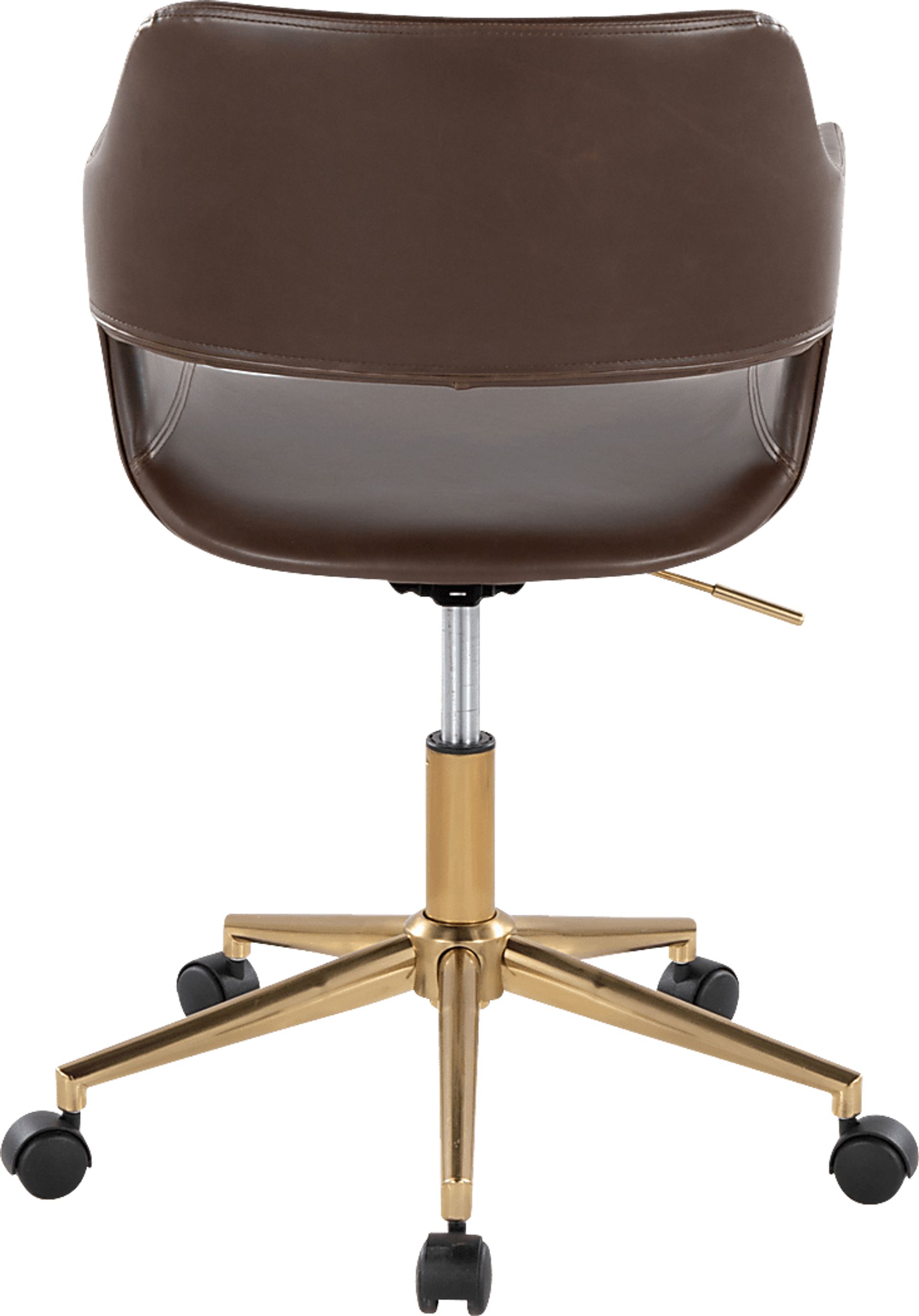 Whisp I Dark Brown Desk Chair - Image 2